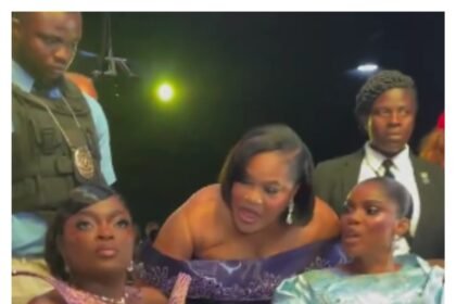 Tension Erupts as Funke Akindele Snubs Toyin Abraham at Iyabo Ojo’s Premiere
